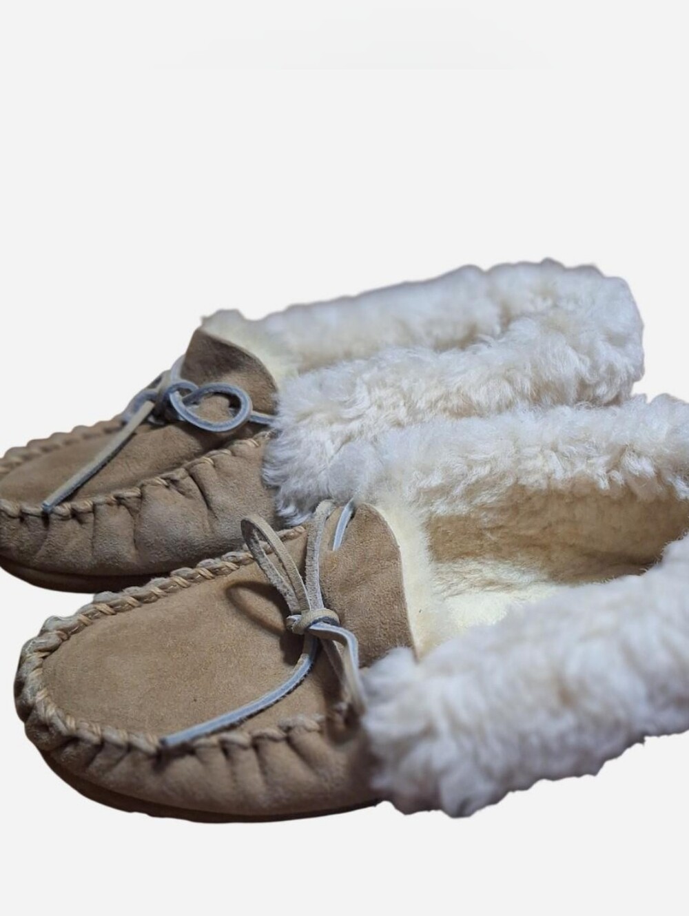 LL Bean Wicked Good Slippers Womens Size 10 Medium Cabin Cozy Fuzzy Warm Lounge